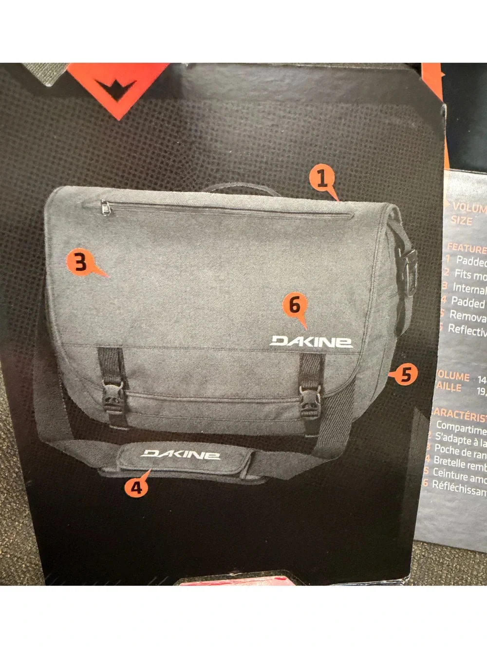 Dakine messenger bag